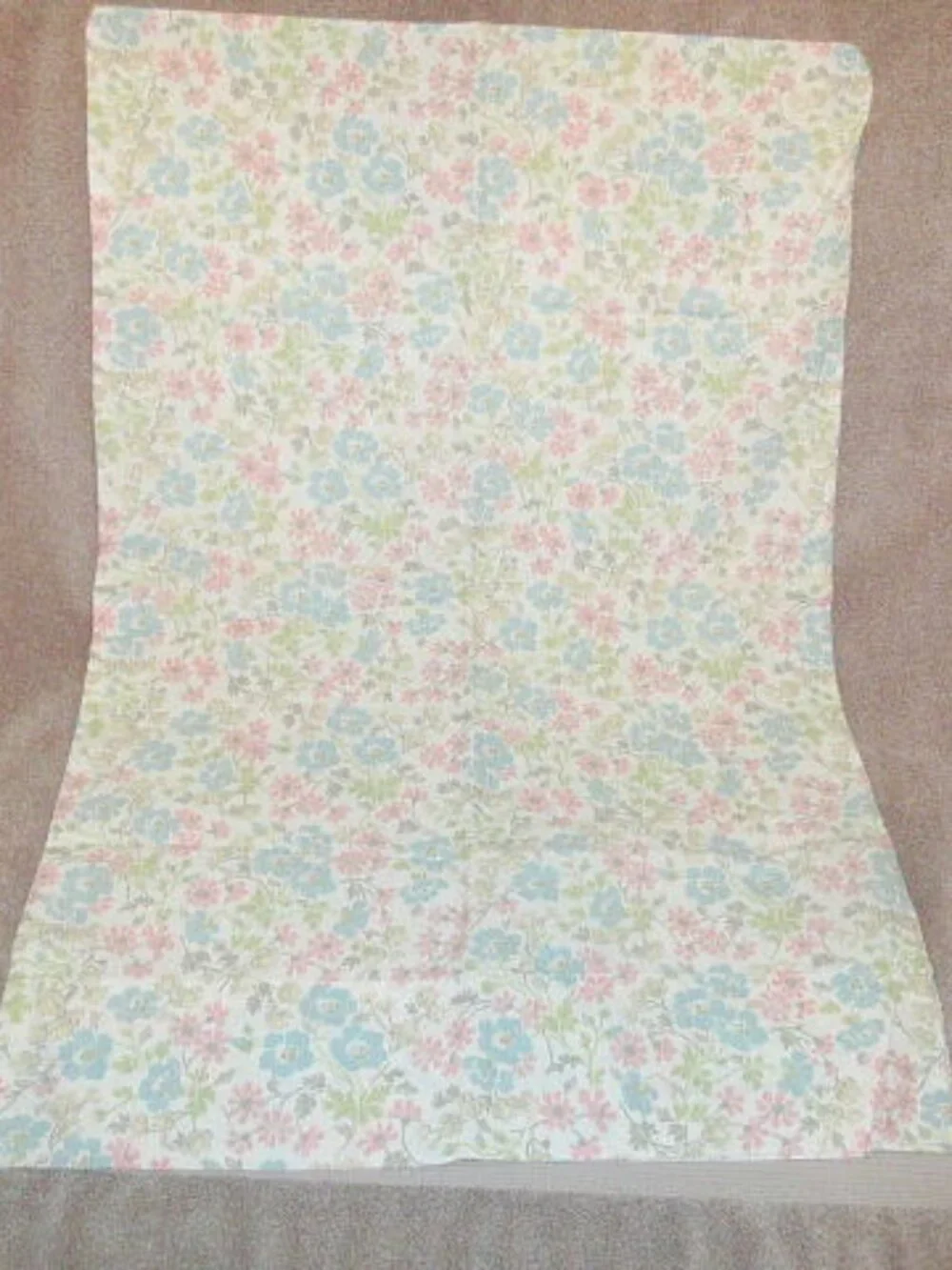 Laura Ashley Cotton Percale Standard Pillowcases Set Of 2 Floral Cottagecore NEW